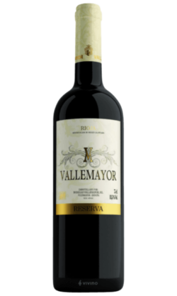 Reserva, Rioja Vallemayor, vino